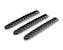 DV8 Offroad D-JP-190028-BK-3 Jeep JK 2 Door Handle Inserts, 3 Pcs, Black